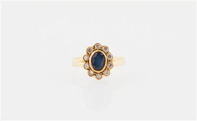 Brillant Saphir Ring - Šperky