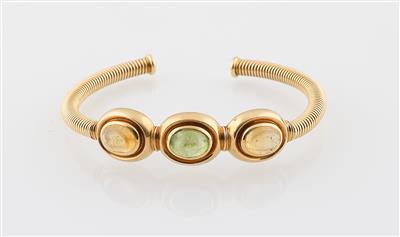 Peridot Citrin Armreif - Schmuck