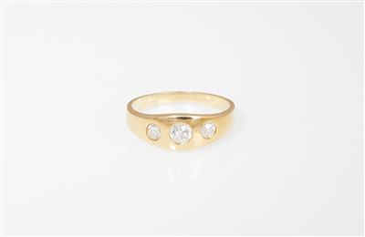 Diamantring zus. 0,85 ct - Gioielli