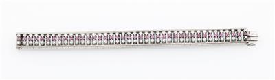 Achtkantdiamant Rubin Armband - Jewellery