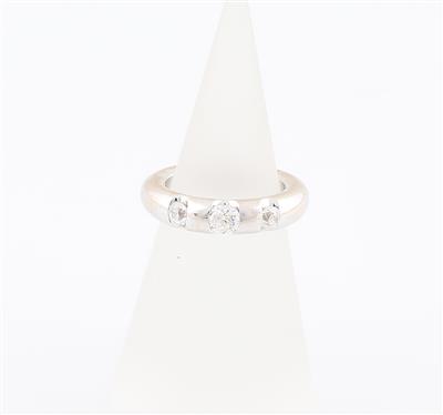 Altschliffdiamant Ring zus. ca. 0,65 ct - Jewellery