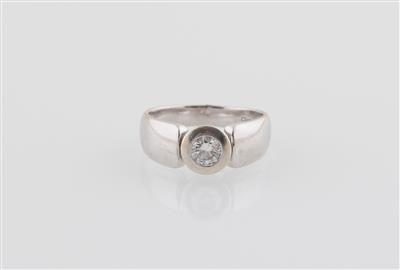 Brillant Solitär Ring ca. 0,38 ct - Jewellery