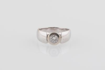 Brillant Solitär Ring ca. 0,38 ct - Schmuck