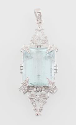 Aquamarin Anhänger ca.20,30 ct - Schmuck