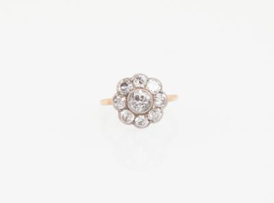 Brillant Ring zus. ca. 1,90 ct - Klenoty