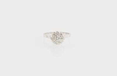 Brillantring zus. ca. 0,90 ct - Klenoty