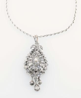 Diamantrauten Anhänger zus. ca. 5 ct - Jewellery