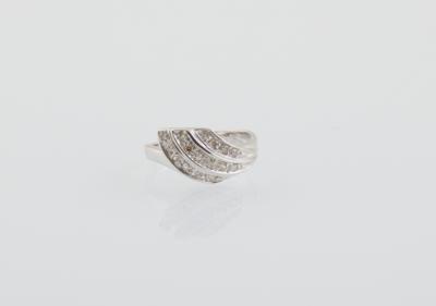 Diamantring zus. ca. 0,30 ct - Gioielli