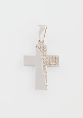 Brillantkreuz zus. ca. 0,35 ct - Gioielli