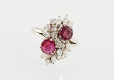 Diamant Rubin Ring - Mother's Day Auction Jewellery