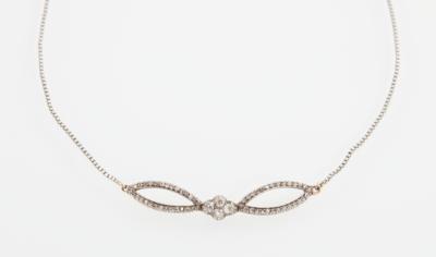 Diamantcollier zus. ca. 0,50 ct - Schmuck