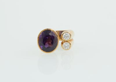 Brillant Amethyst Ring - Jewellery
