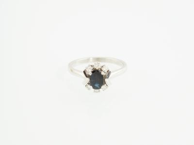 Brillant Saphir Ring - Klenoty