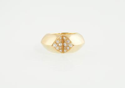 Brillant Diamant Ring zus. ca. 0,50 ct - Gioielli