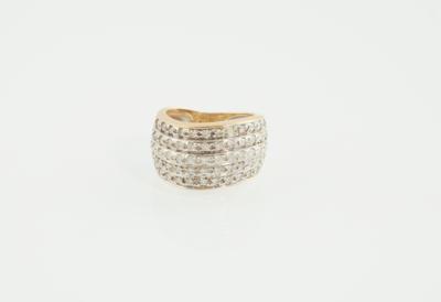 Brillant Ring zus. ca. 0,90 ct - Jewellery
