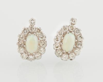 Brillant Opal Ohrringe - Jewellery