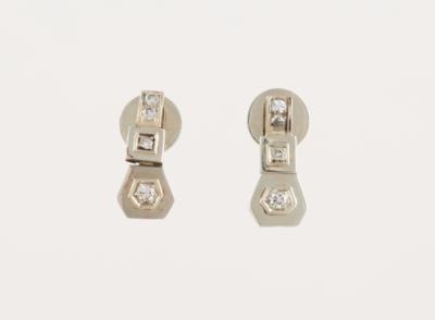 Diamant Ohrschrauben zus. ca. 0,20 ct - Jewellery
