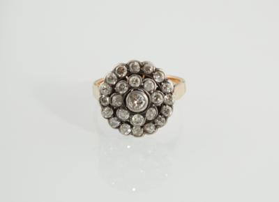 Altschliffdiamant Ring zus. ca. 1,40 ct - Jewellery