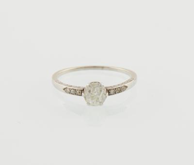 Altschliffdiamant Ring zus. ca. 0,85 ct - Jewellery