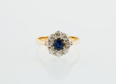 Altschliffdiamant Ring zus. ca. 1 ct - Jewellery