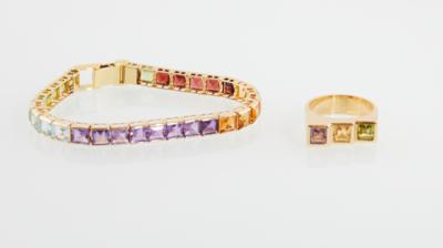 Schmuckstein Garnitur - Jewellery