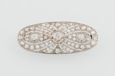 Diamantbrosche zus. ca. 2,60 ct - Jewellery
