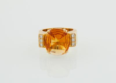 Brillant Citrin Ring - Jewellery