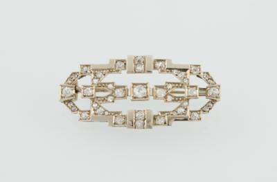 Diamantbrosche zus. ca.0,80 ct - Jewellery
