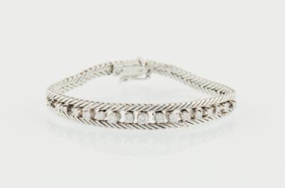 Brillant Armband zus. ca. 0,75 ct - Schmuck