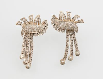 Diamantrauten Ohrgehänge zus. ca. 1,30 ct - Jewellery
