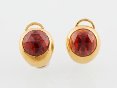 Pomellato Granat Ohrclips - Jewellery