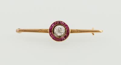 Altschliff Diamant Brosche ca. 0,50 ct - Jewellery