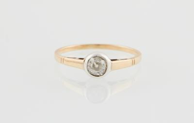 Altschliffdiamantsolitär Ring ca. 0,30 ct - Jewellery