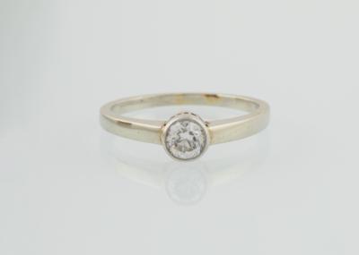 Altschliffdiamantsolitär Ring ca. 0,70 ct - Jewellery