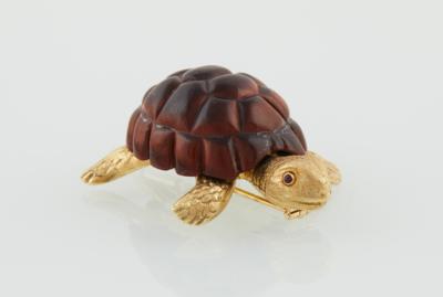 Brosche Schildkröte - Klenoty