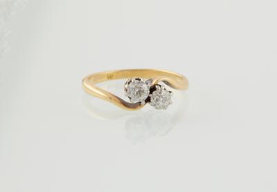 Altschliffbrillant Ring zus. ca. 0,45 ct - Jewellery