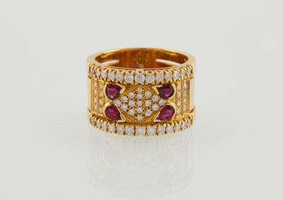 Diamant Rubinring - Jewellery