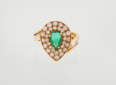 Smaragdring ca. 0,75 ct - Jewellery