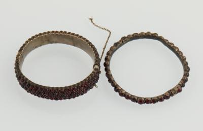 Zwei Granat Armreifen - Jewellery