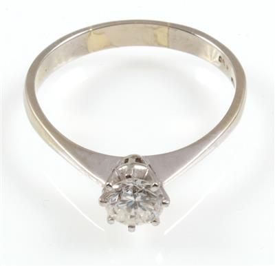 Brillantsolitär ca. 0,45 ct - Schmuck