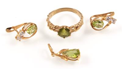 Peridotgarnitur - Jewellery