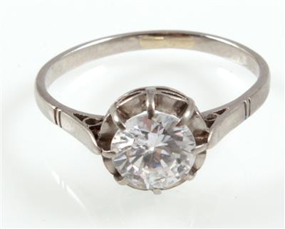 Brillantsolitär ca. 0,85 ct - Schmuck