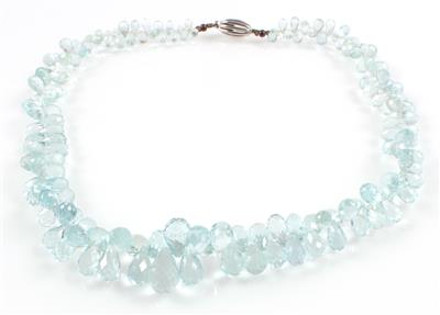 Aquamarincollier - Schmuck