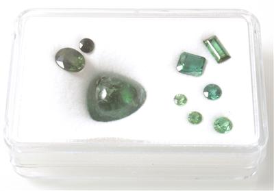 Lot aus losen Turmalinen zus.14,93 ct - Diamanten, Farb- und Edelsteine