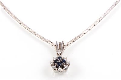 Brillantcollier zus. 0,58 ct - Klenoty