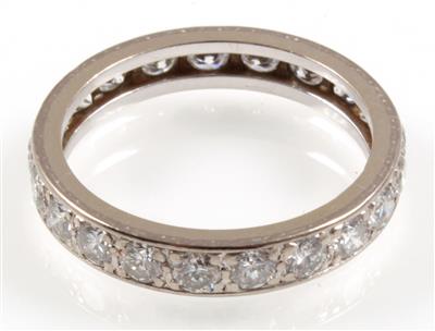 Brillantmemoryring zus. ca. 1,55 ct - Schmuck