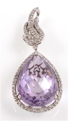 Diamant Amethystanhänger - Klenoty