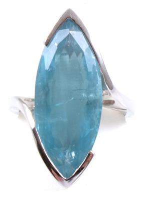 Aquamarinring 14,47 ct - Klenoty