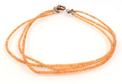Mandarin Granat Collier - Jewellery