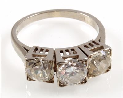 Diamantring zus. ca. 1,80 ct - Schmuck